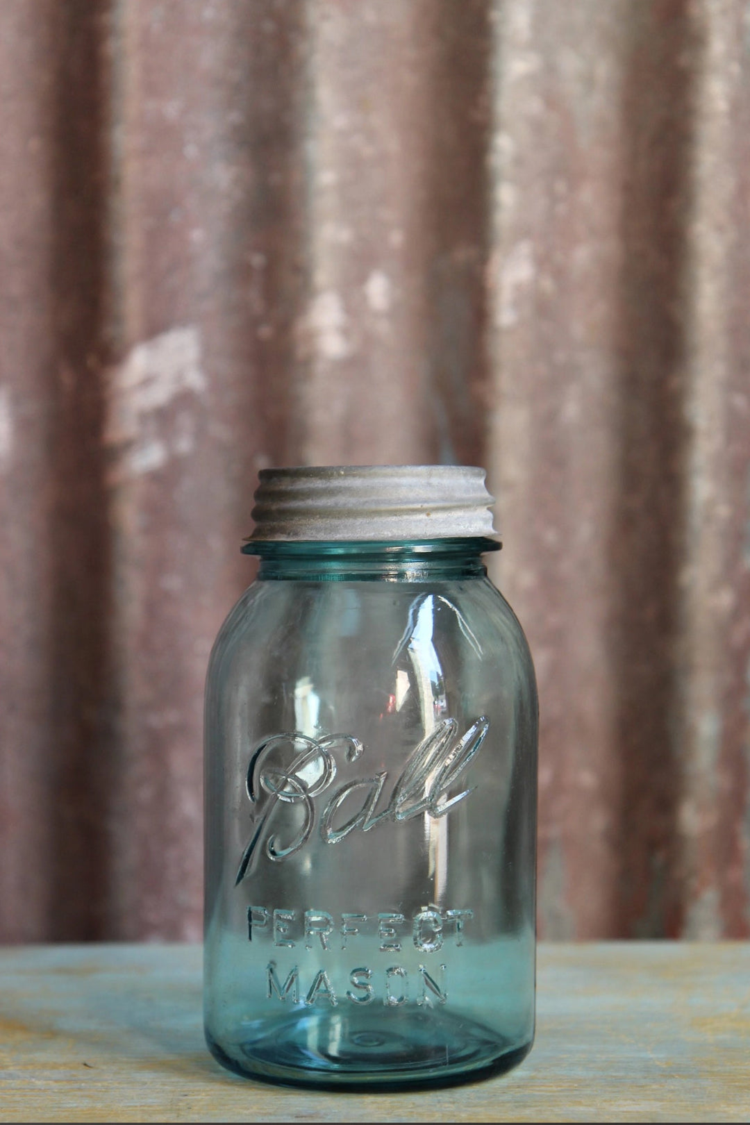 Mason Ball Glass Jar / Medium