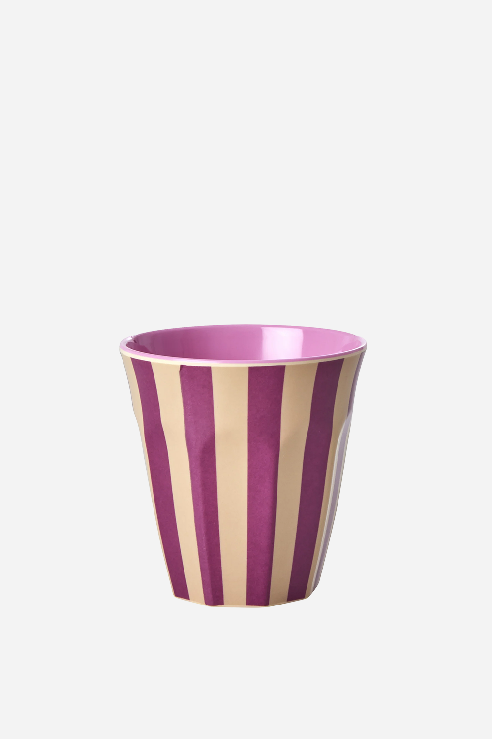 Melamine Cup / Stripes Pink / 250ml