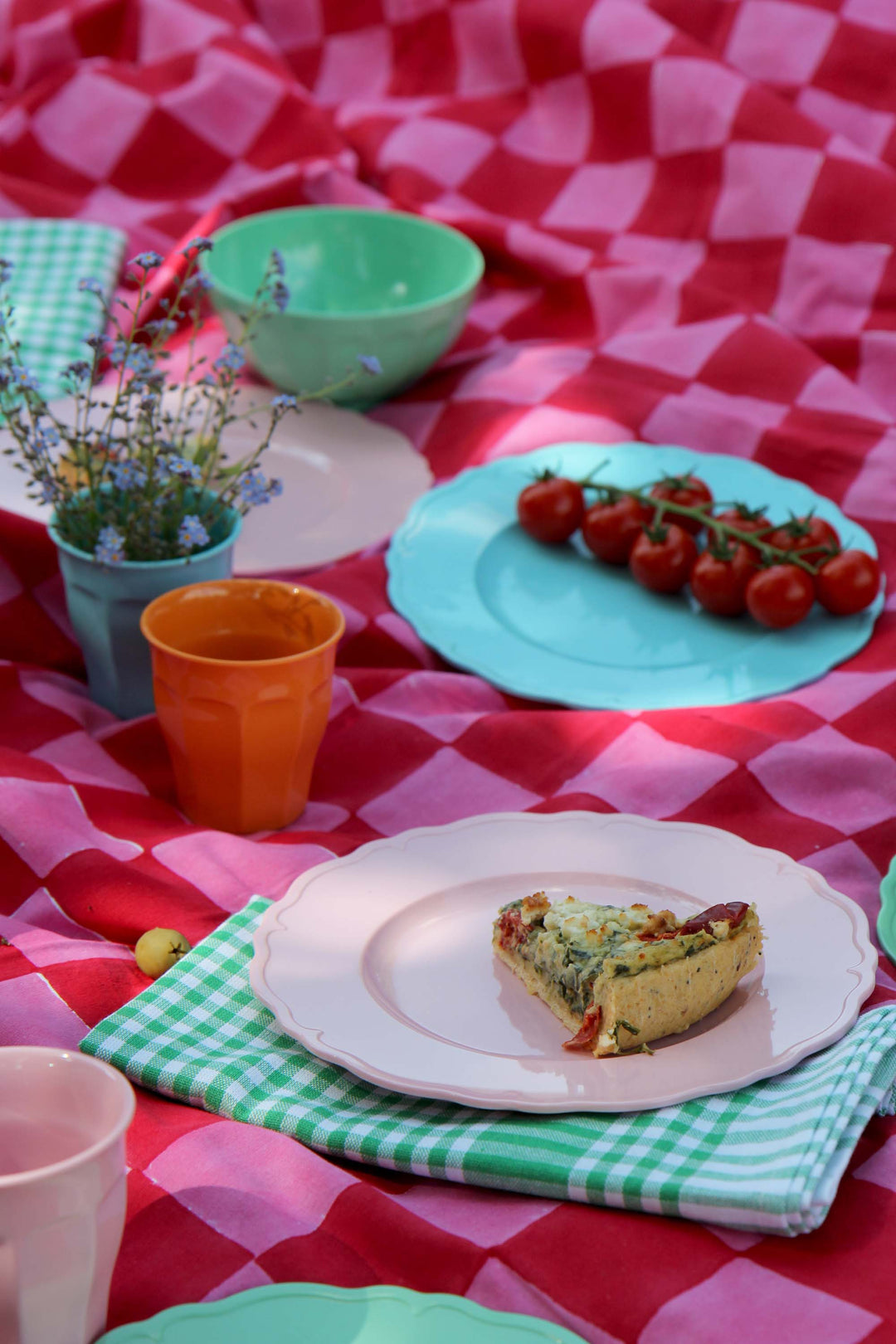 Melamine Plate / Pink