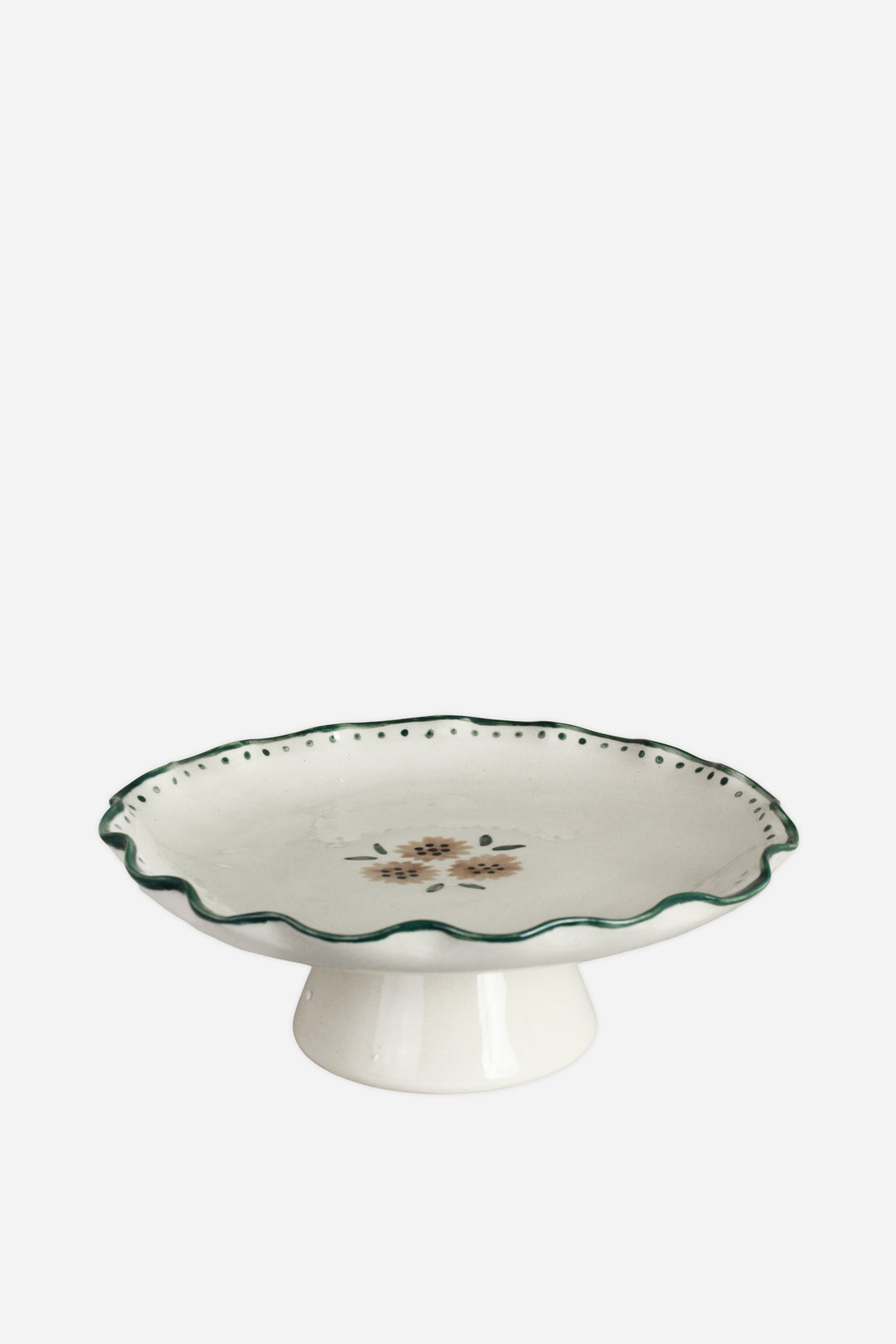 Melina Ceramic Cake Stand