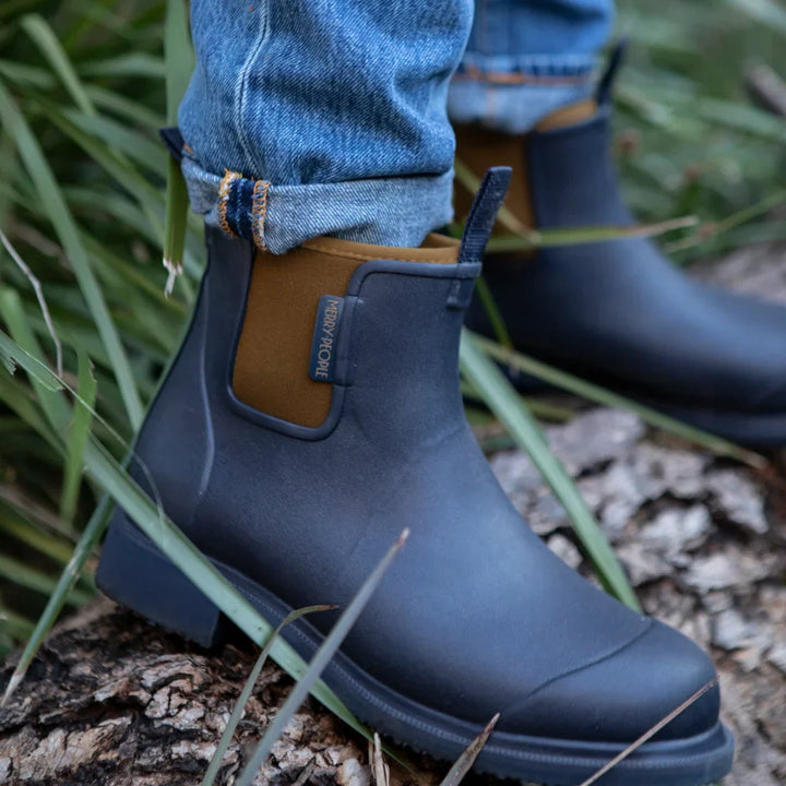 Bobbi Wellington / Oxford Blue & Tan