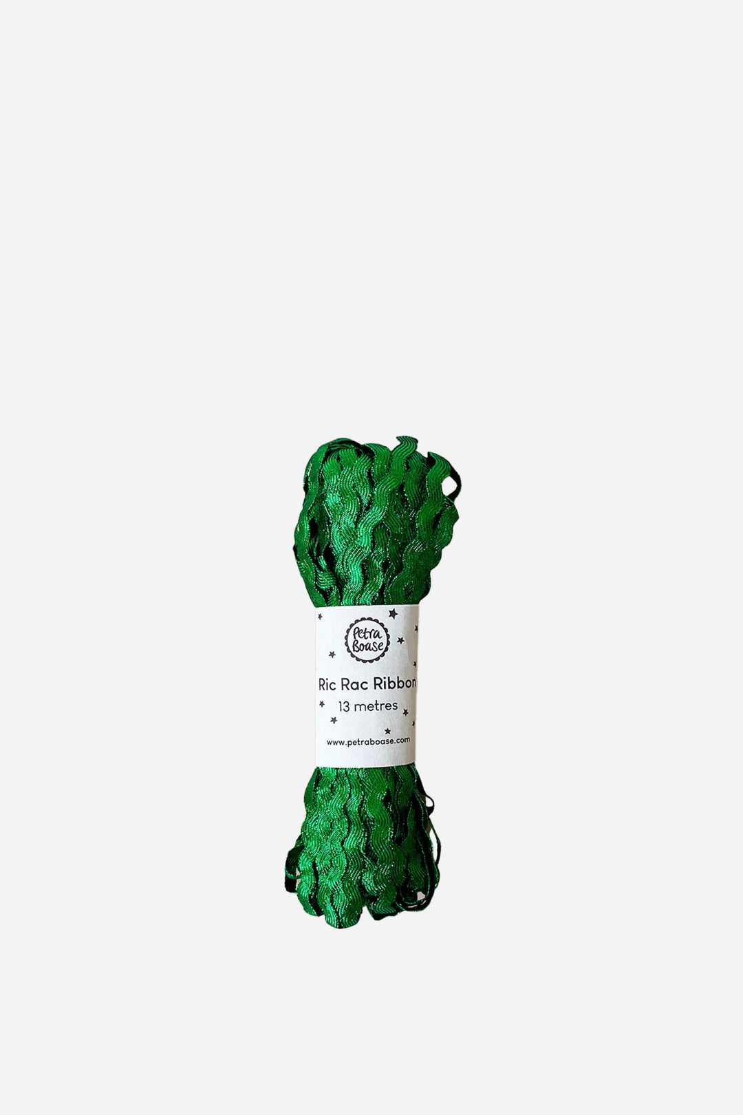 Ric Rac Ribbon Svg Metallic Ric Rac Ribbon 13m / Emerald Green – Domestic Science Home