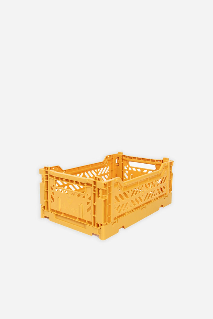 Folding Crate / Mustard