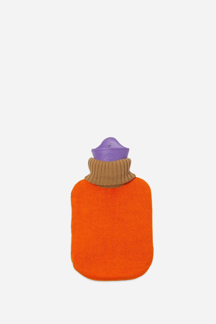 Mini Hot Water Bottle / Orange