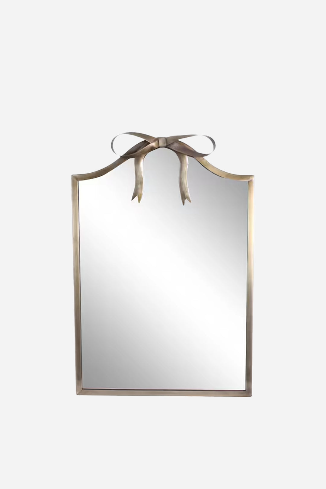 Mirror Bow Antique Brass - Domestic Science Home