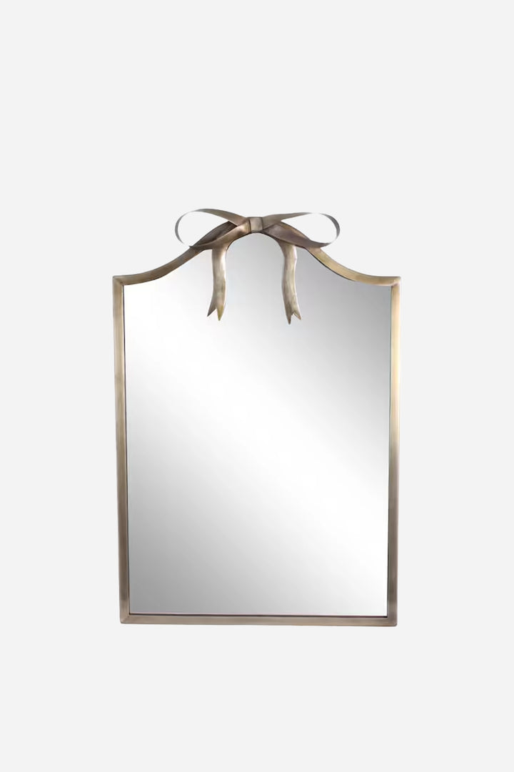 Mirror Bow Antique Brass - Domestic Science Home