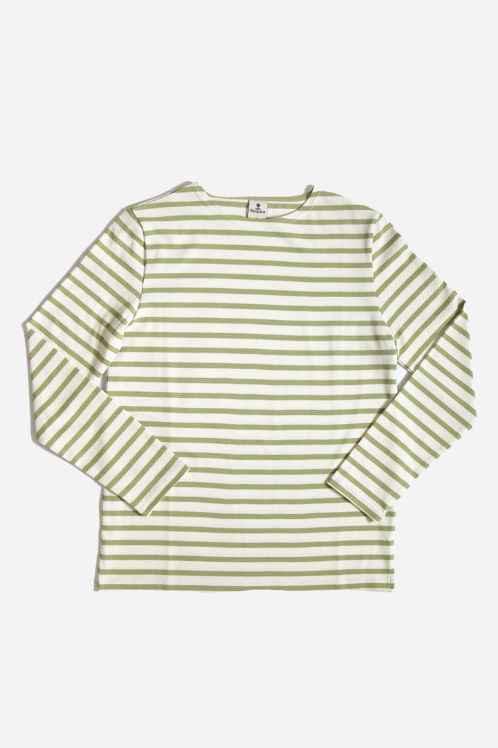 Mousqueton Mario Long Sleeve Breton / Celery