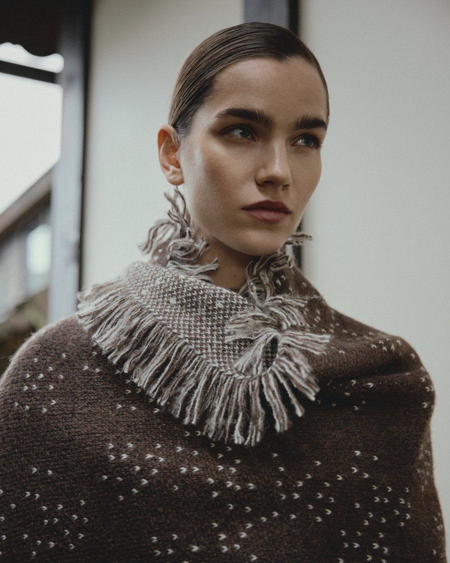MSCHAmaryllis Heidi Scarf / Hot Fudge