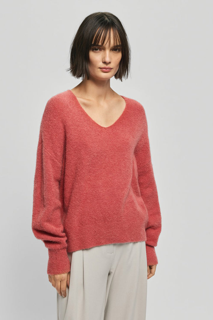 MSCHHila Hope V Pullover / Faded Rose - Domestic Science Home