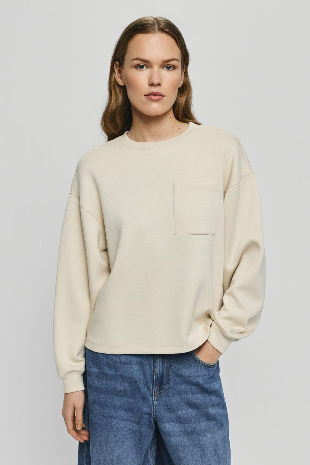 MSCHIlliana Ima Q Sweatshirt / Oatmeal - Domestic Science Home