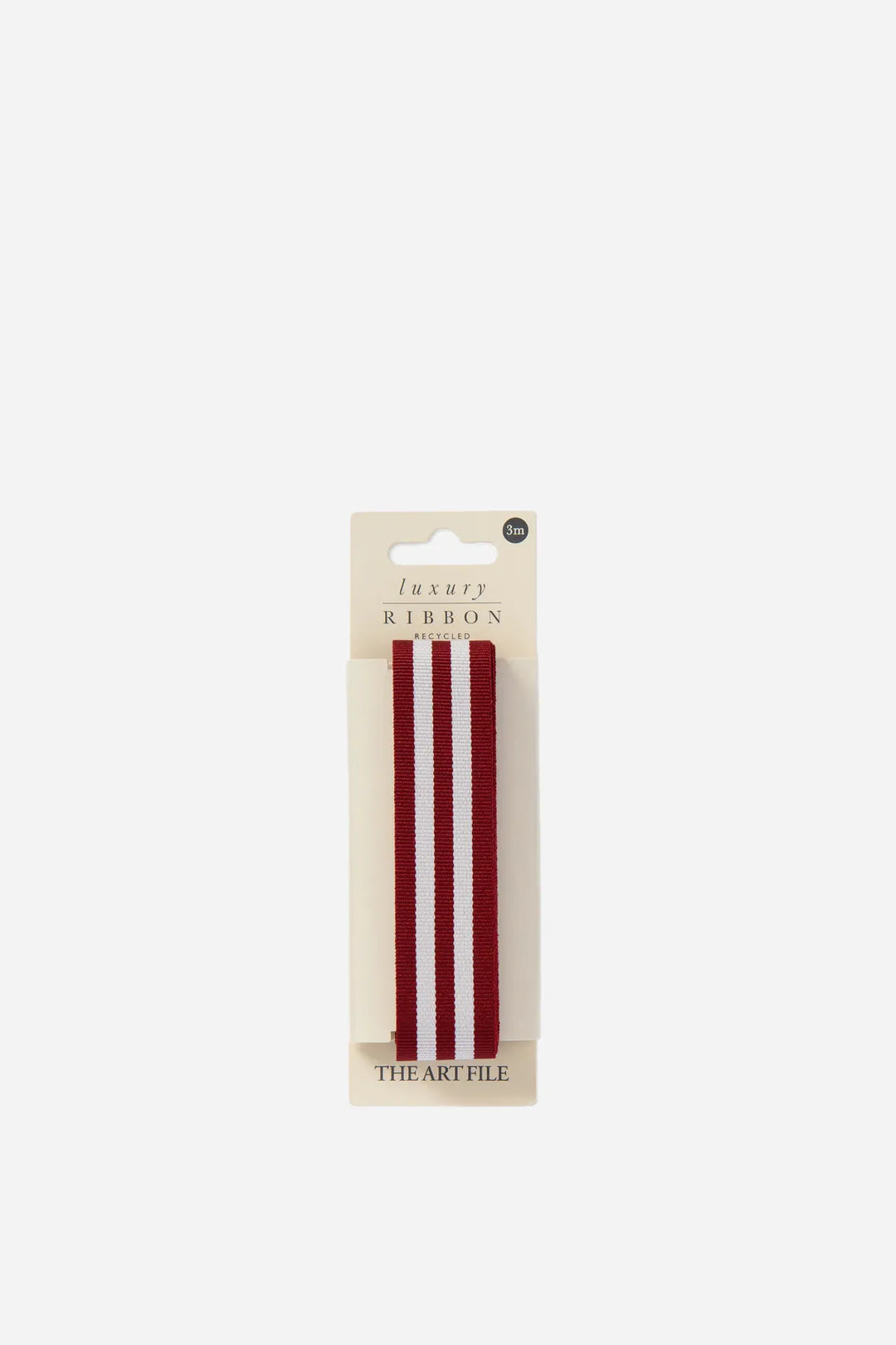 3M Luxury Ribbon Mulberry Stripe