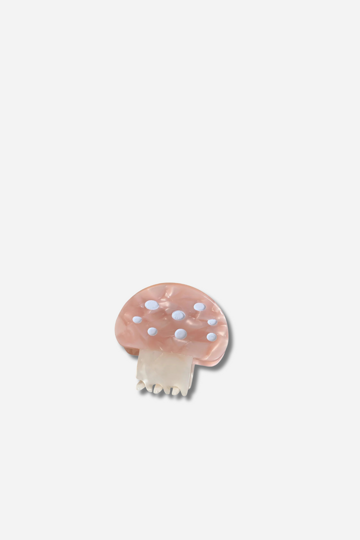 Mushroom Hair Claw Clip / Pink
