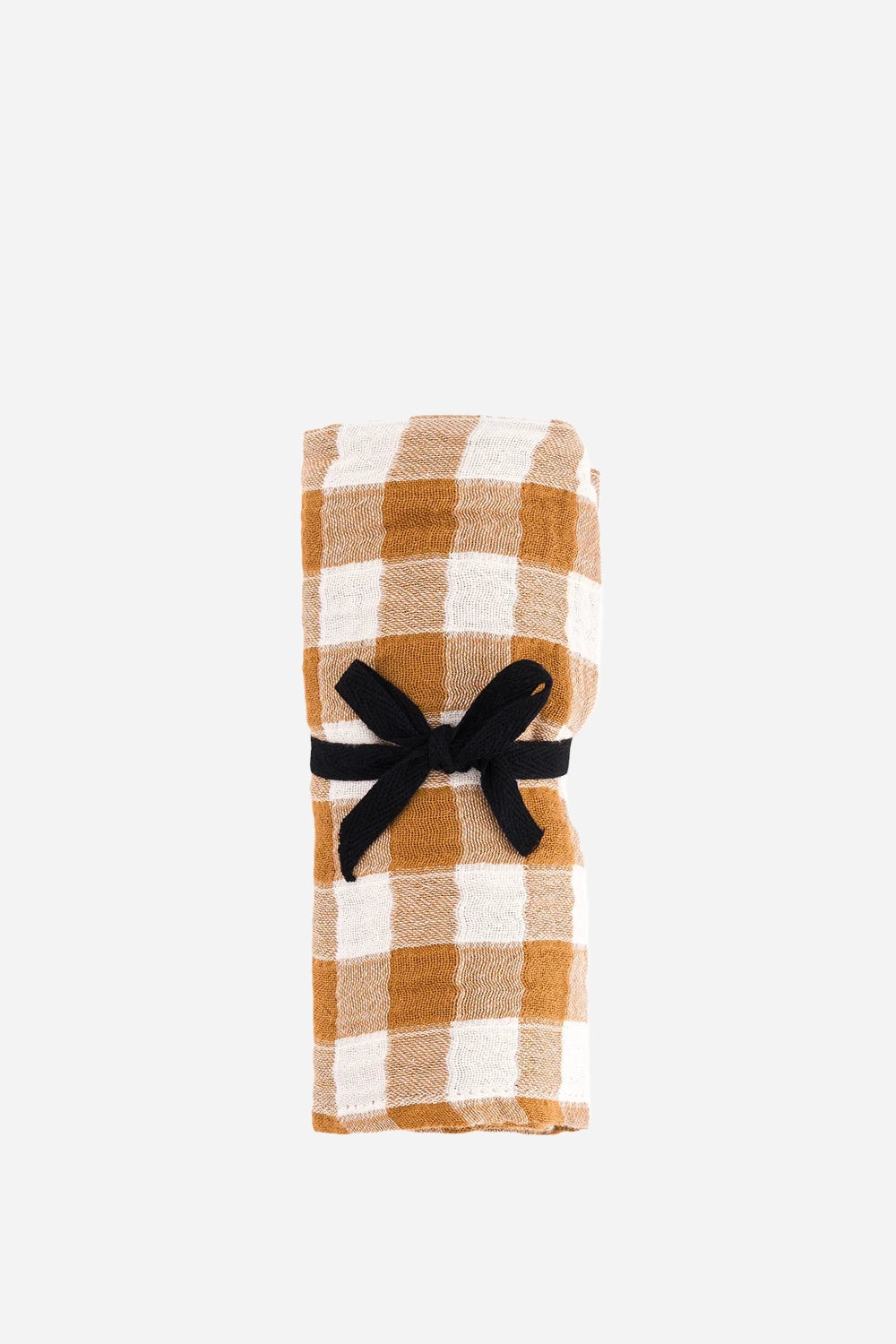 Baby Muslins / Gingham Caramel - Domestic Science Home