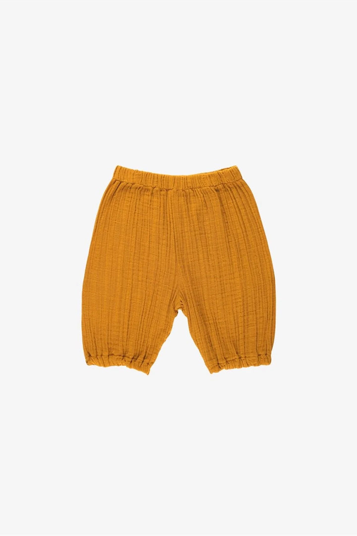 Muslin Baby Shorts / Curry