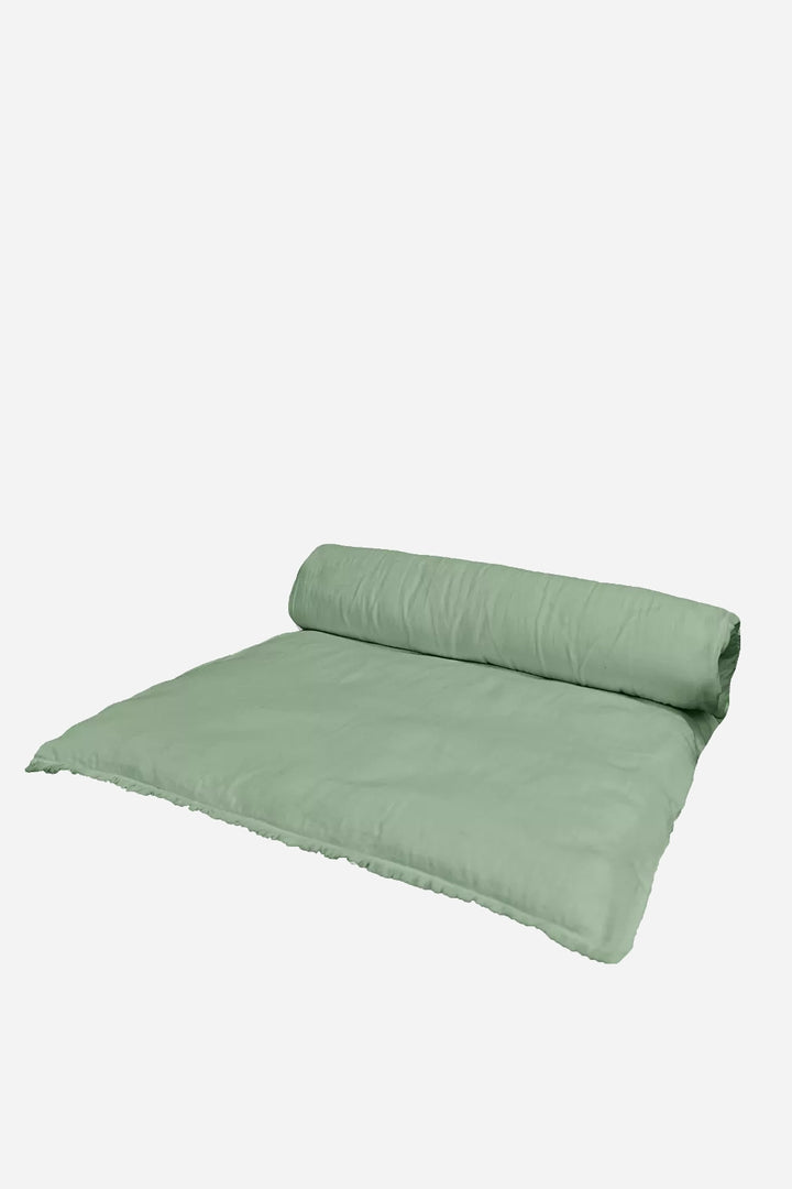 Mykonos Cotton Quilt 85x200cm / Amande