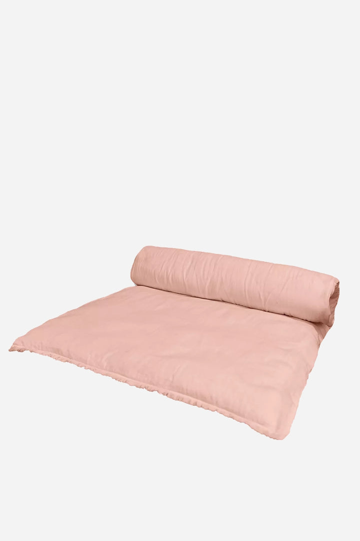 Mykonos Cotton Quilt 85x200cm / Blush
