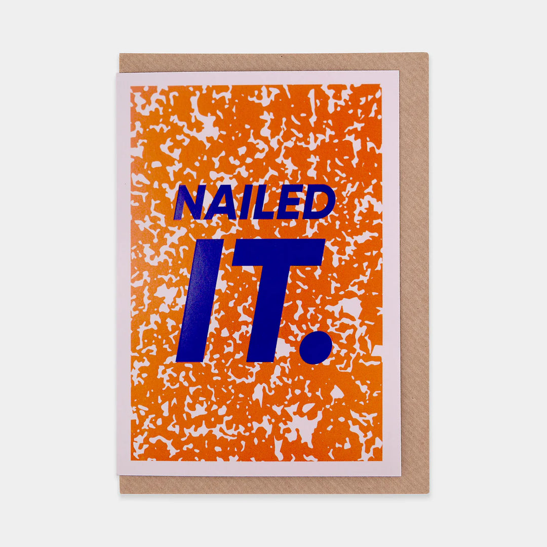 Nailed It Greeting Card