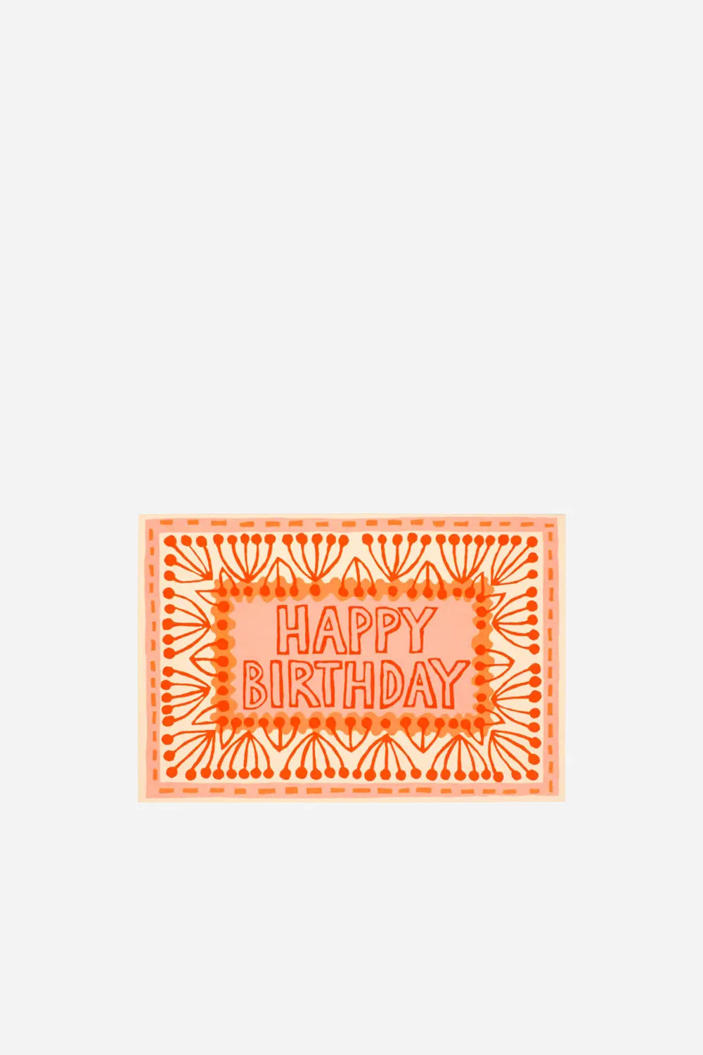 Card Happy Birthday Neon