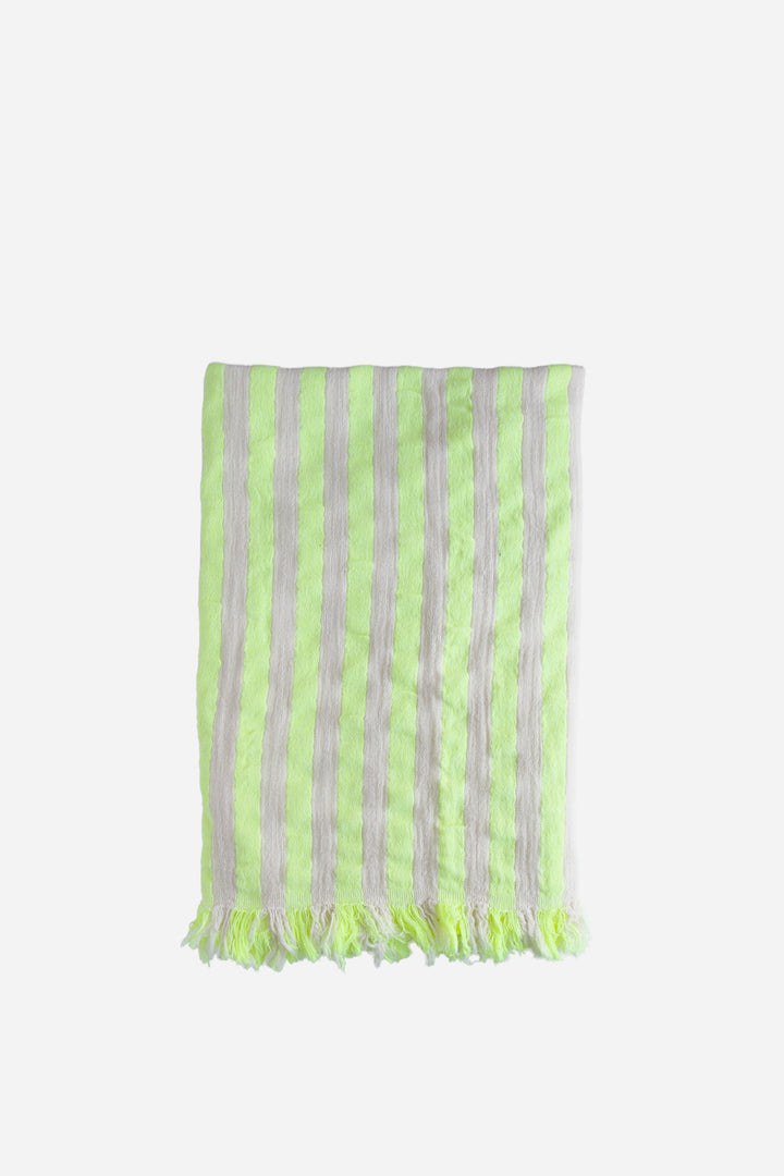 Melody Turkish Towel / Neon Yellow
