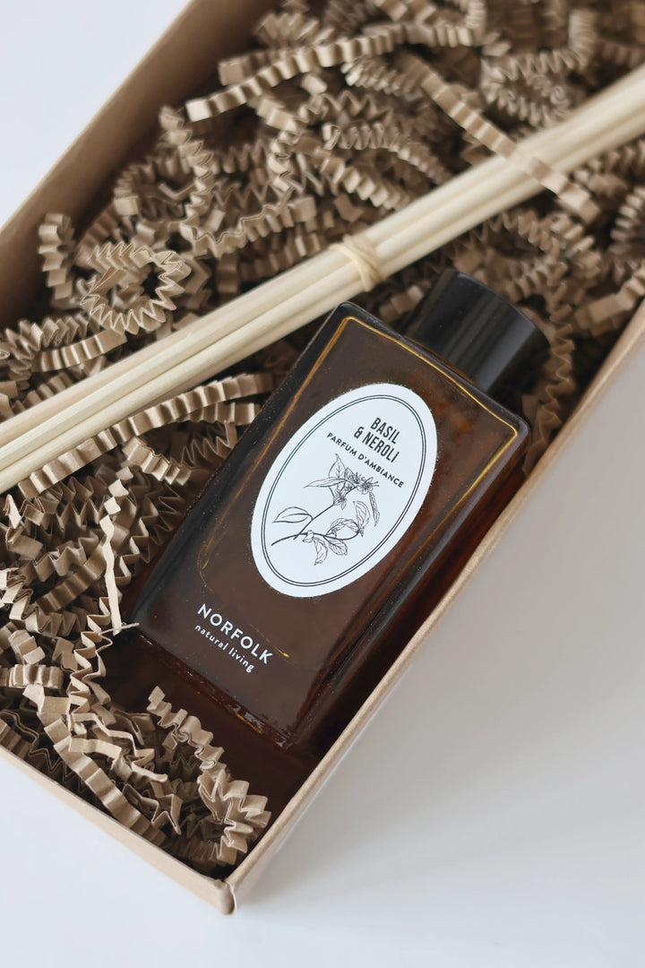 Reed Diffuser Oil Set 100ml / Basil & Neroli