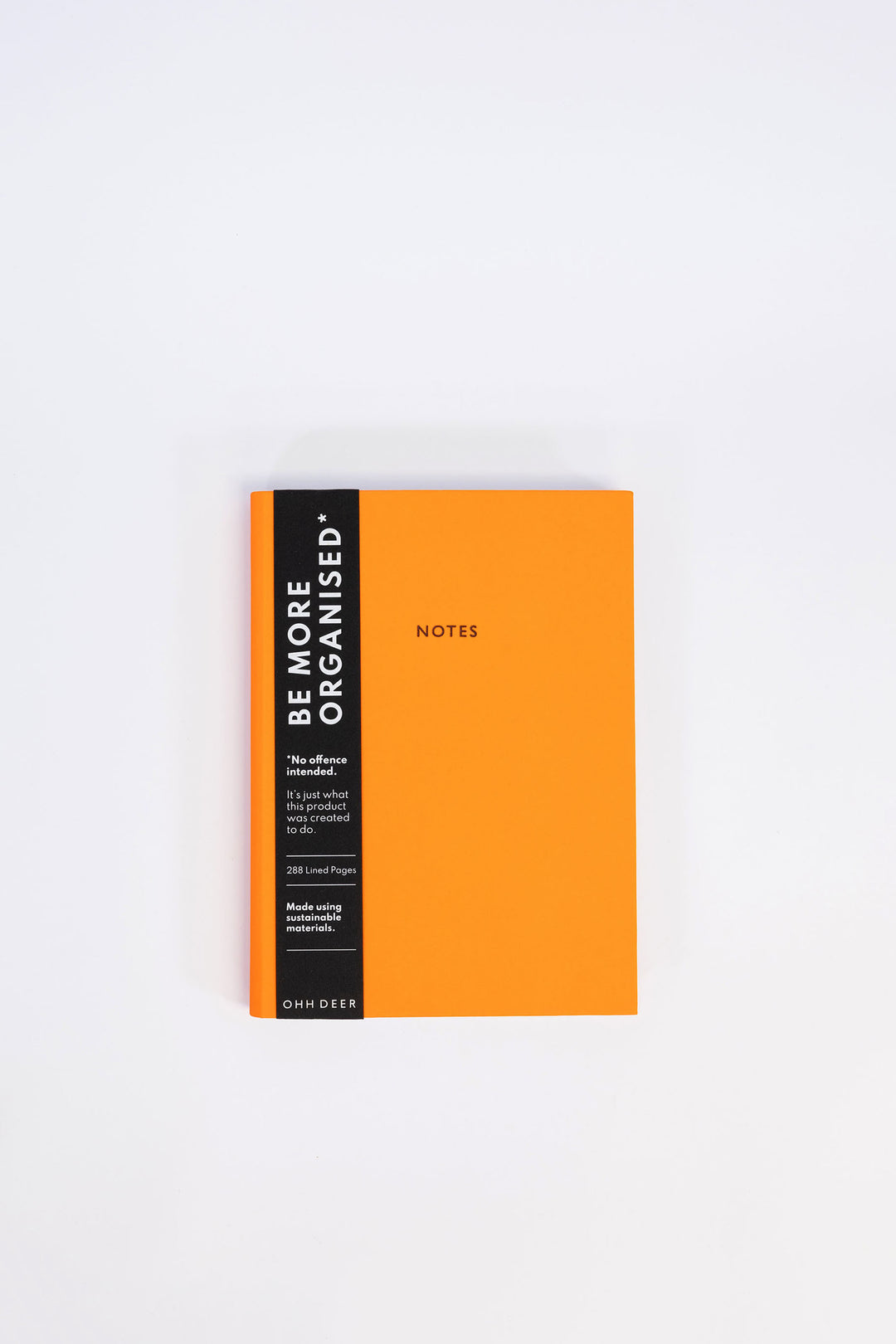 Linen Notebook / Burnt Orange