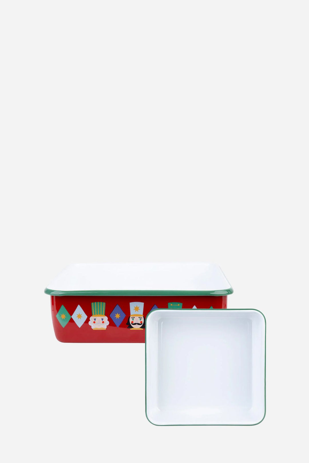 Nutcracker Enamel Roasting Tin / 26cm