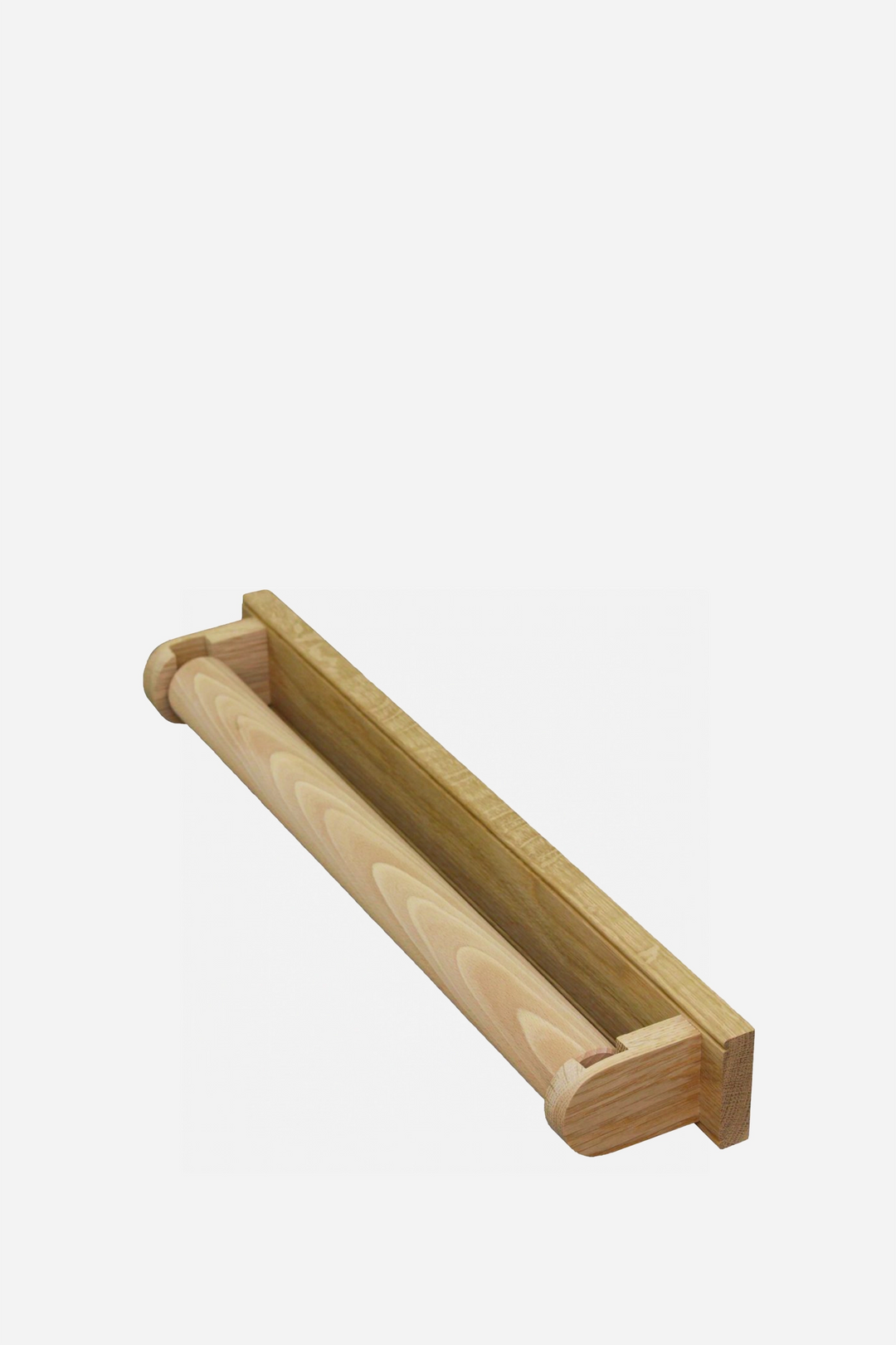 Wooden roller towel holder sale