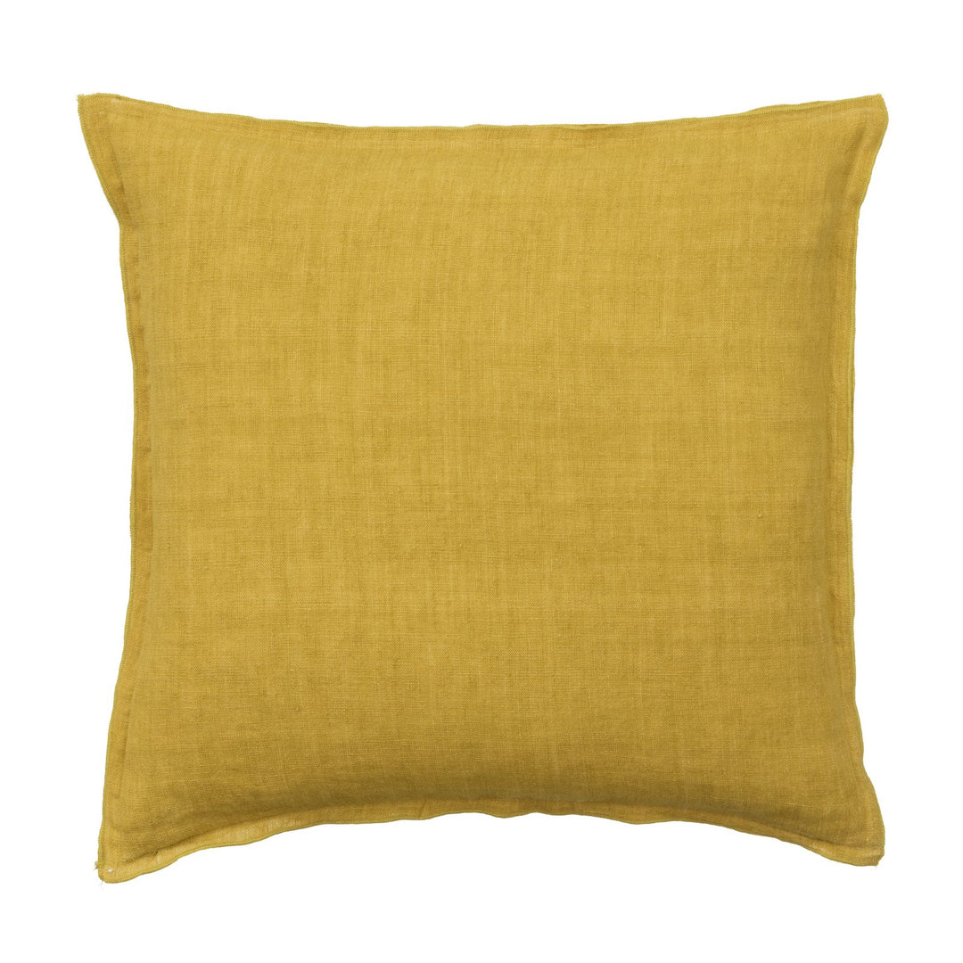 Linen Cushion 50x50 / Ochre