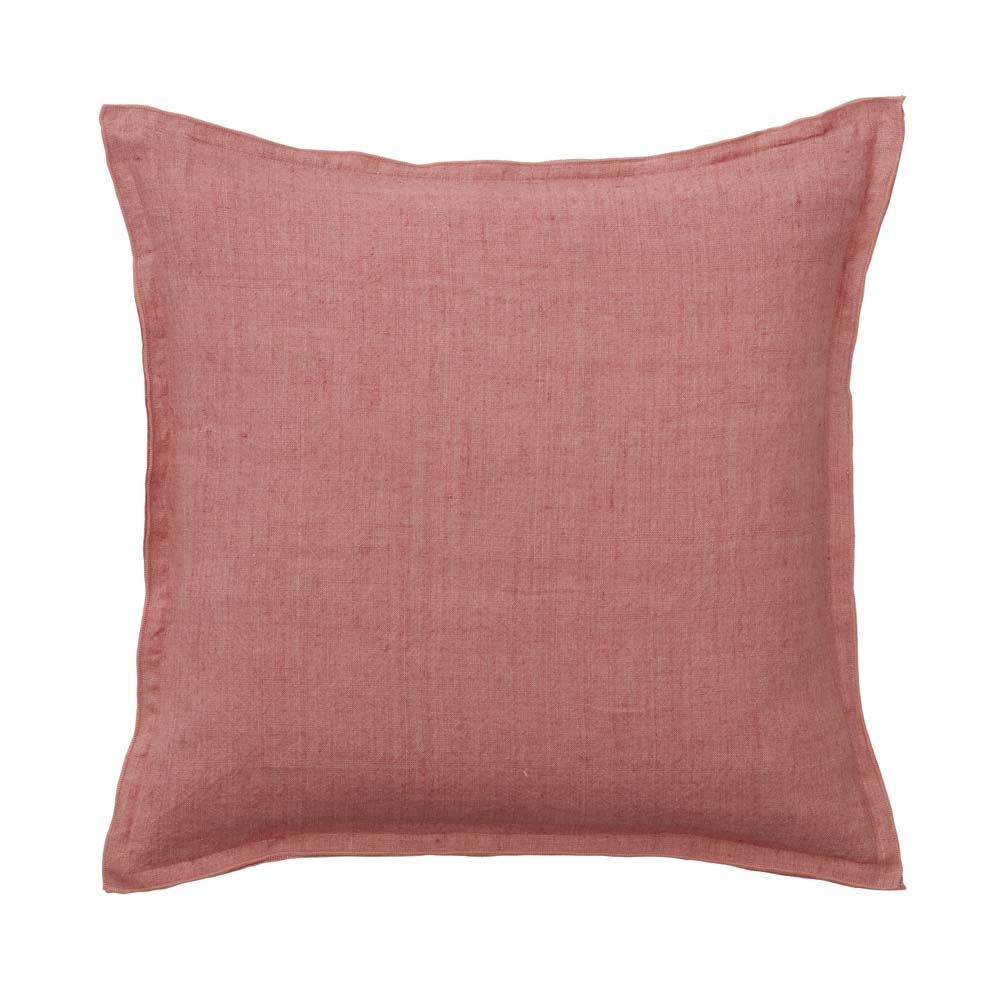 Linen Cushion 50x50cm / Old Rose