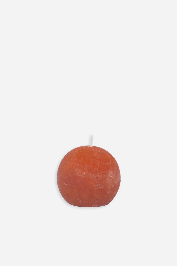 Orange Ball Candle