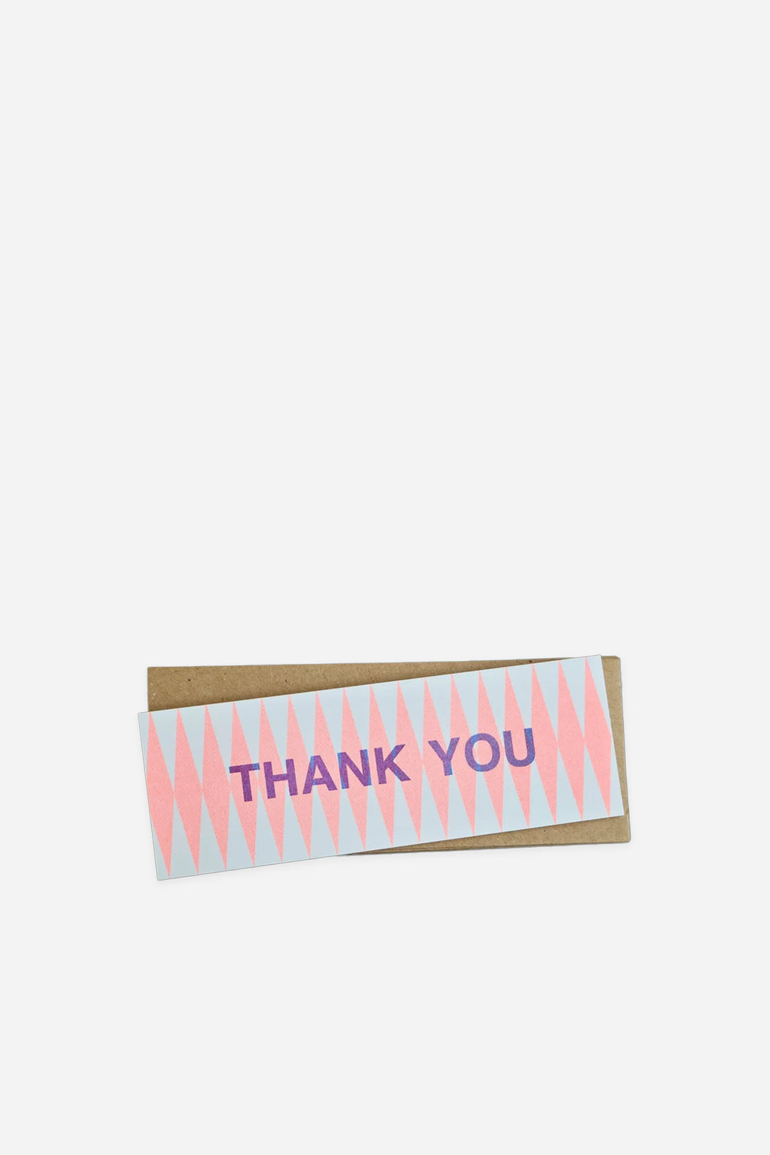 Thank You Postcard Pack - Orange Diamond / Pack of 12