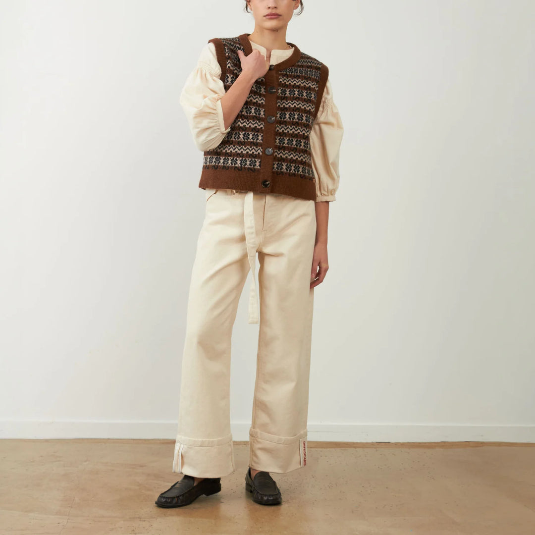 Aliena Gilet / Chocolate