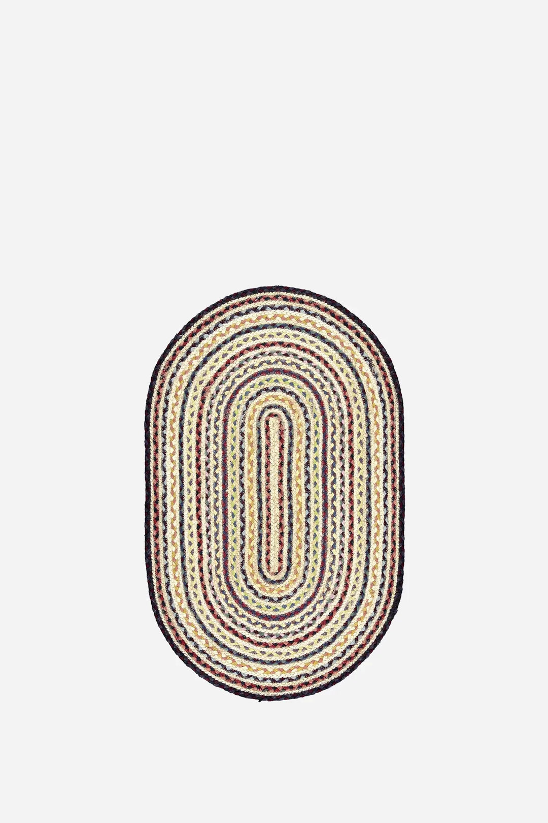 Fairisle Oval Jute Rug