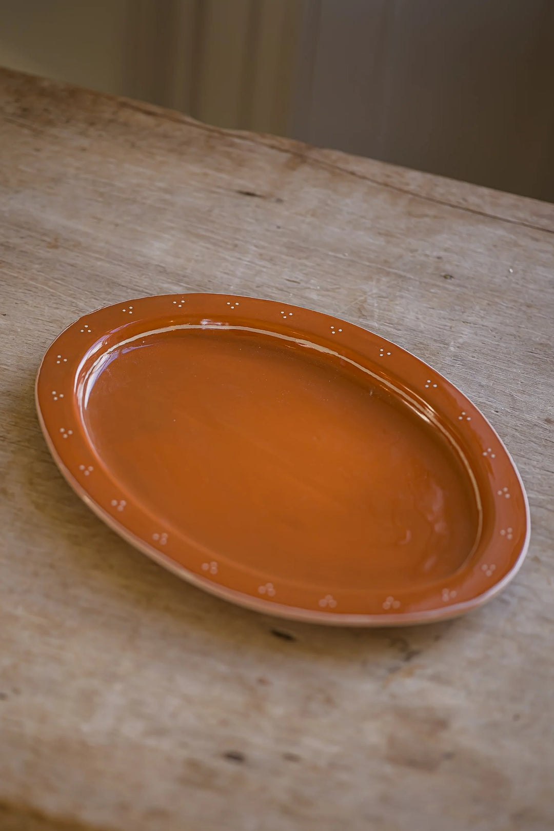 Large Oval Platter / Terracotta