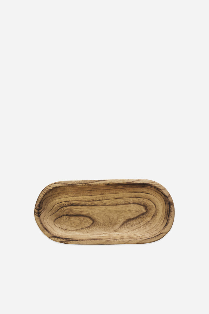 Oval Wooden Tray