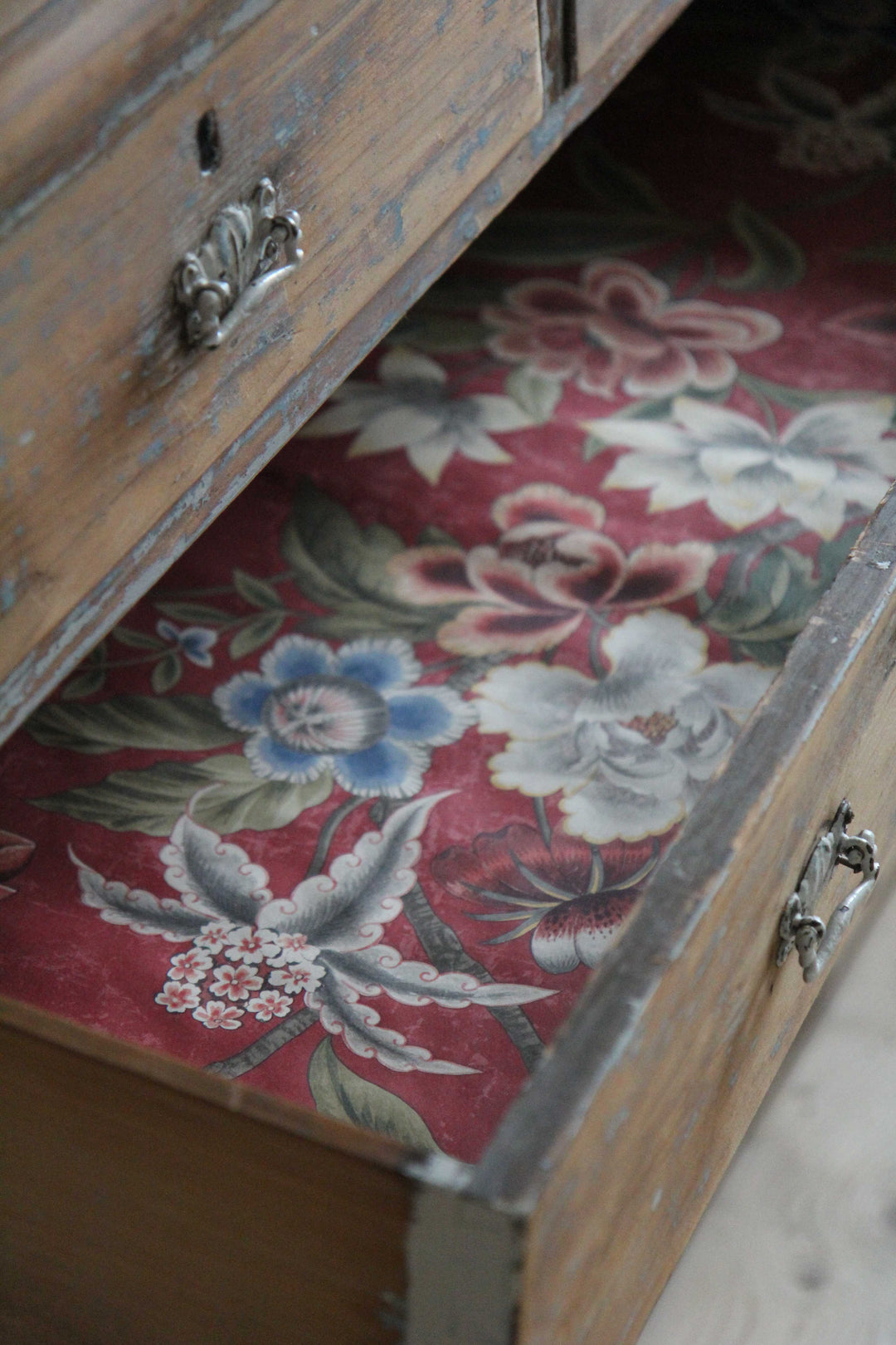 Distressed Pine Chest of Drawers