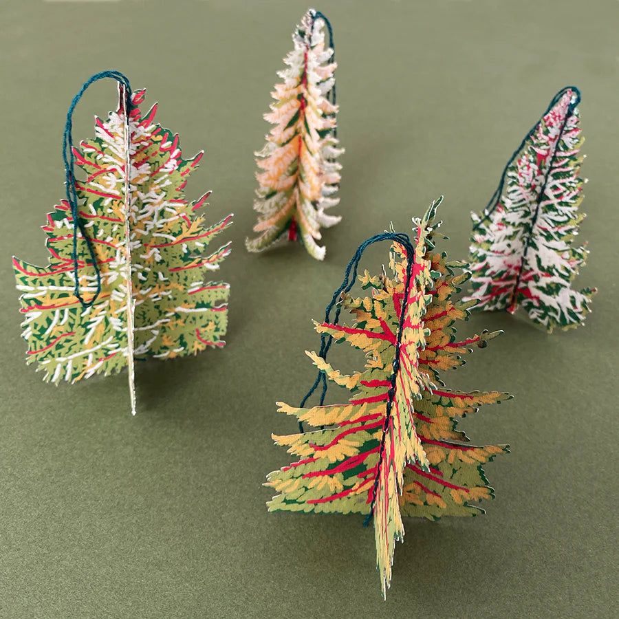 Paper Decorations / Forest
