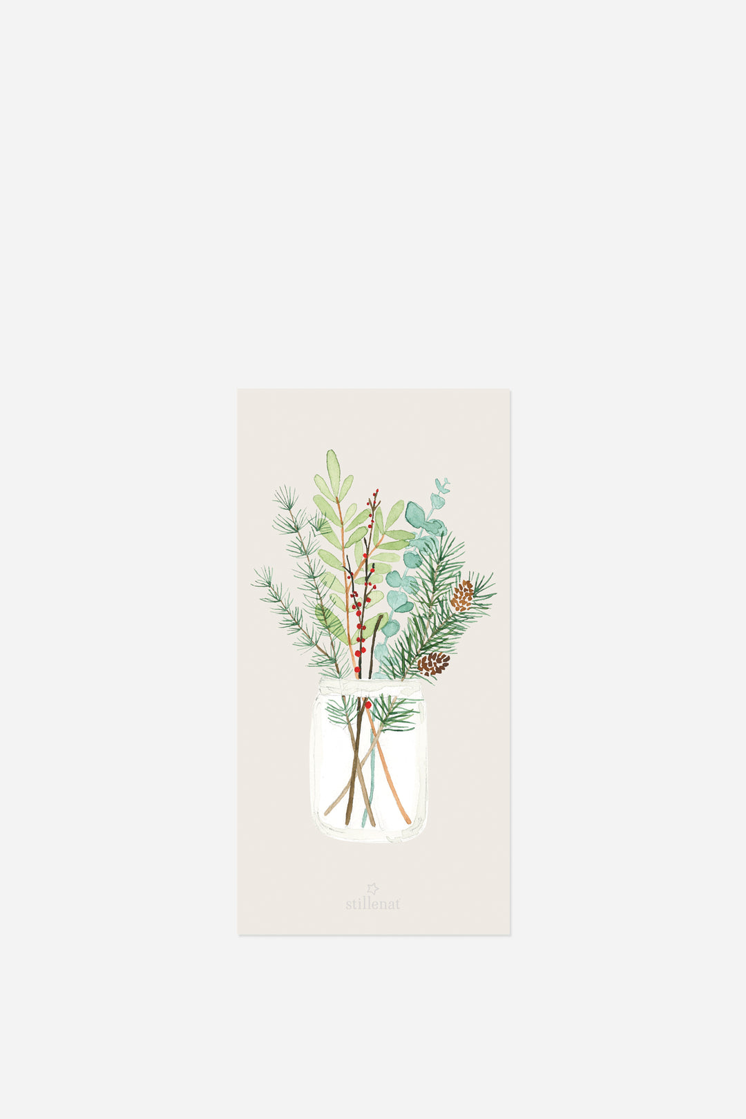 Christmas Bouquet Paper Napkins / Pk 16