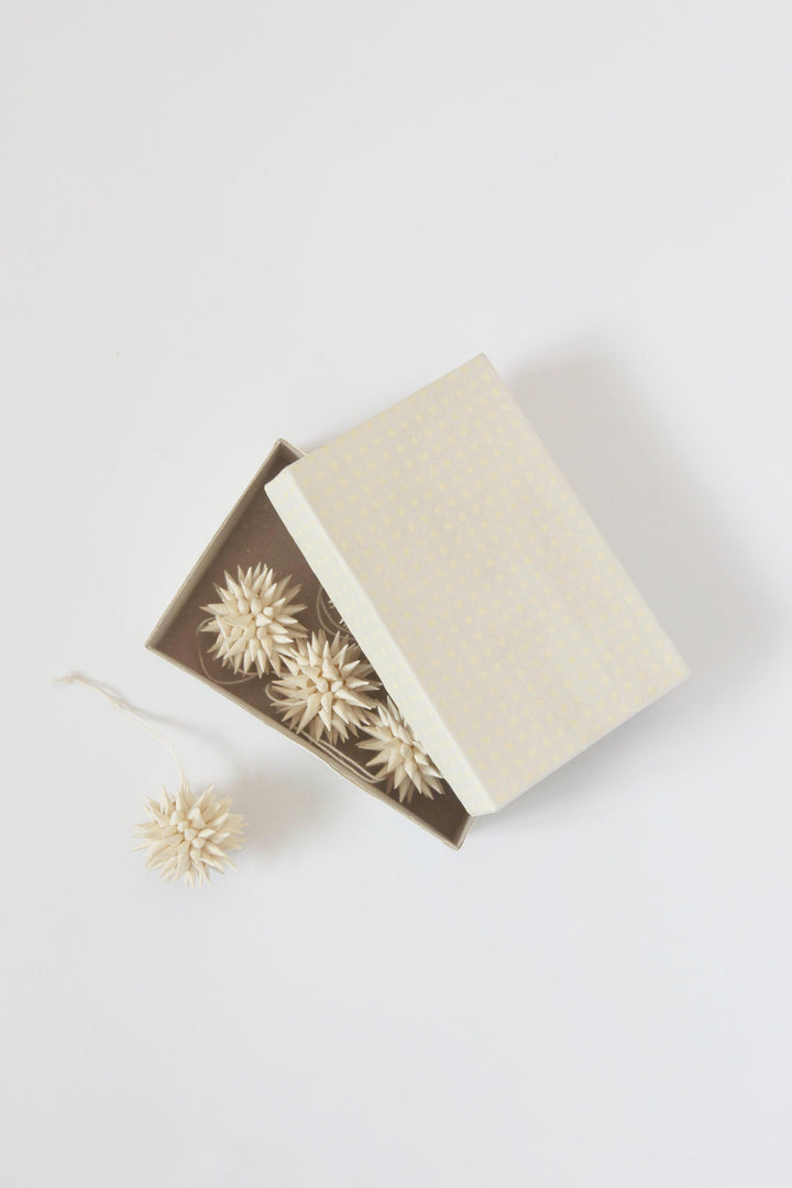 Paper Star Christmas Decs / Box 6 Beige