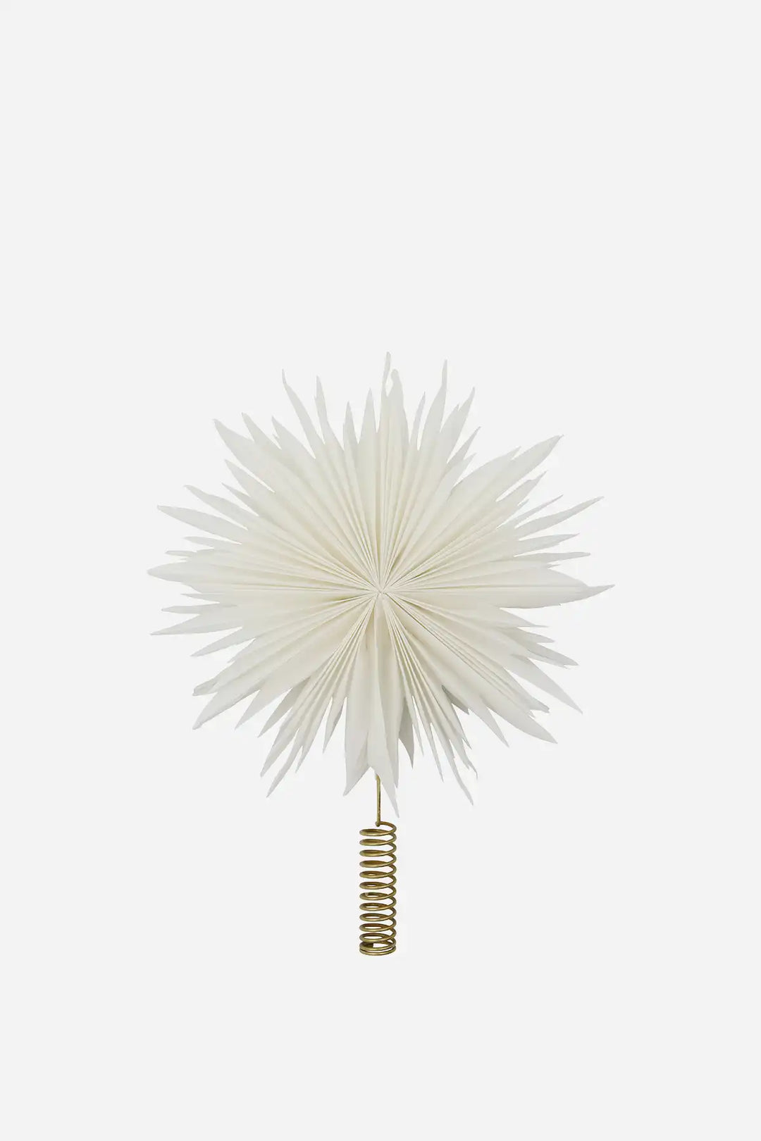 Top Star Gant White / Brass Finish