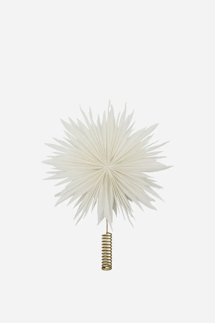 Top Star Gant White / Brass Finish