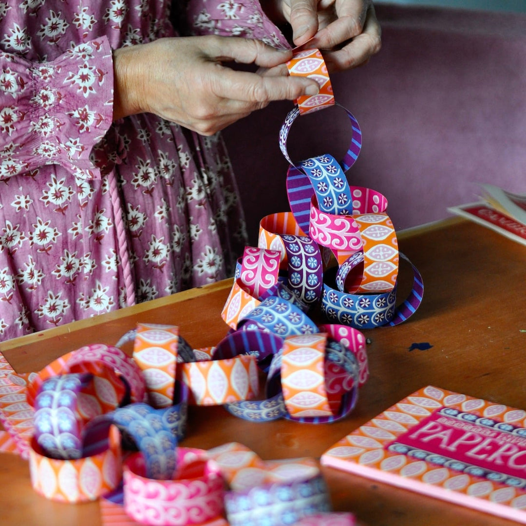 Paperchain Kit Orange/Pink