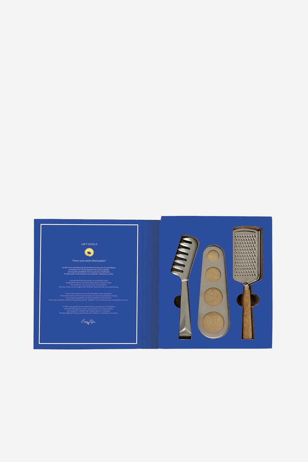 3 piece pasta set in novelty packaging