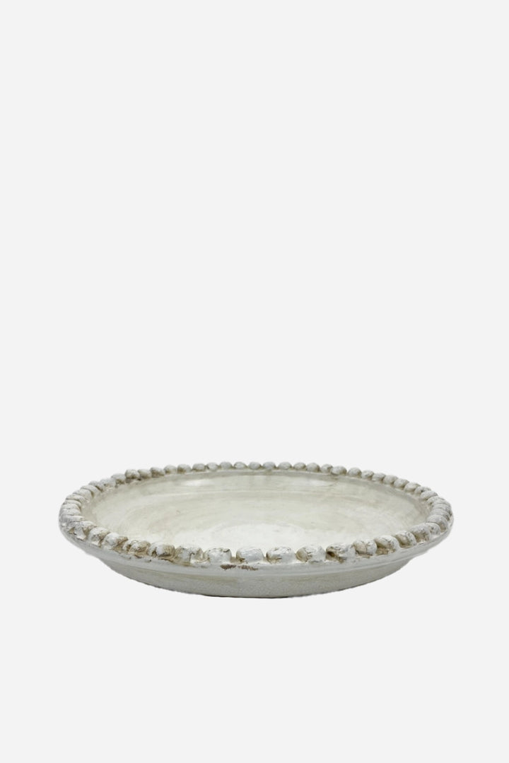 Antique Beaded Bowl / Large