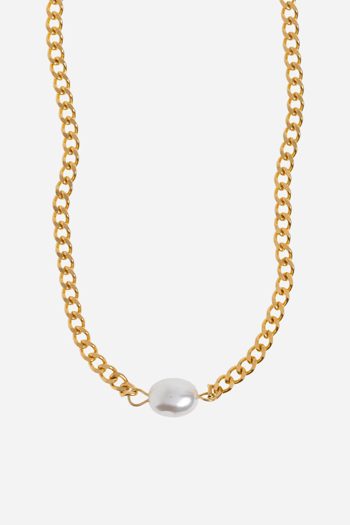 Estelle Pearl Chain Necklace