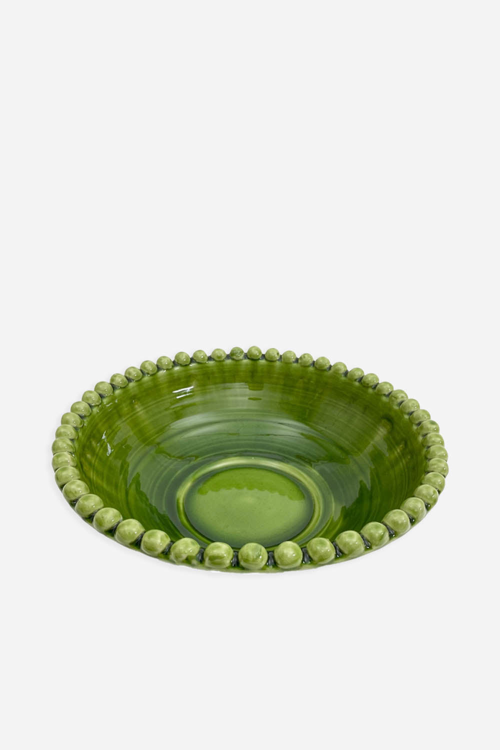 pearl bobble dish green lrg