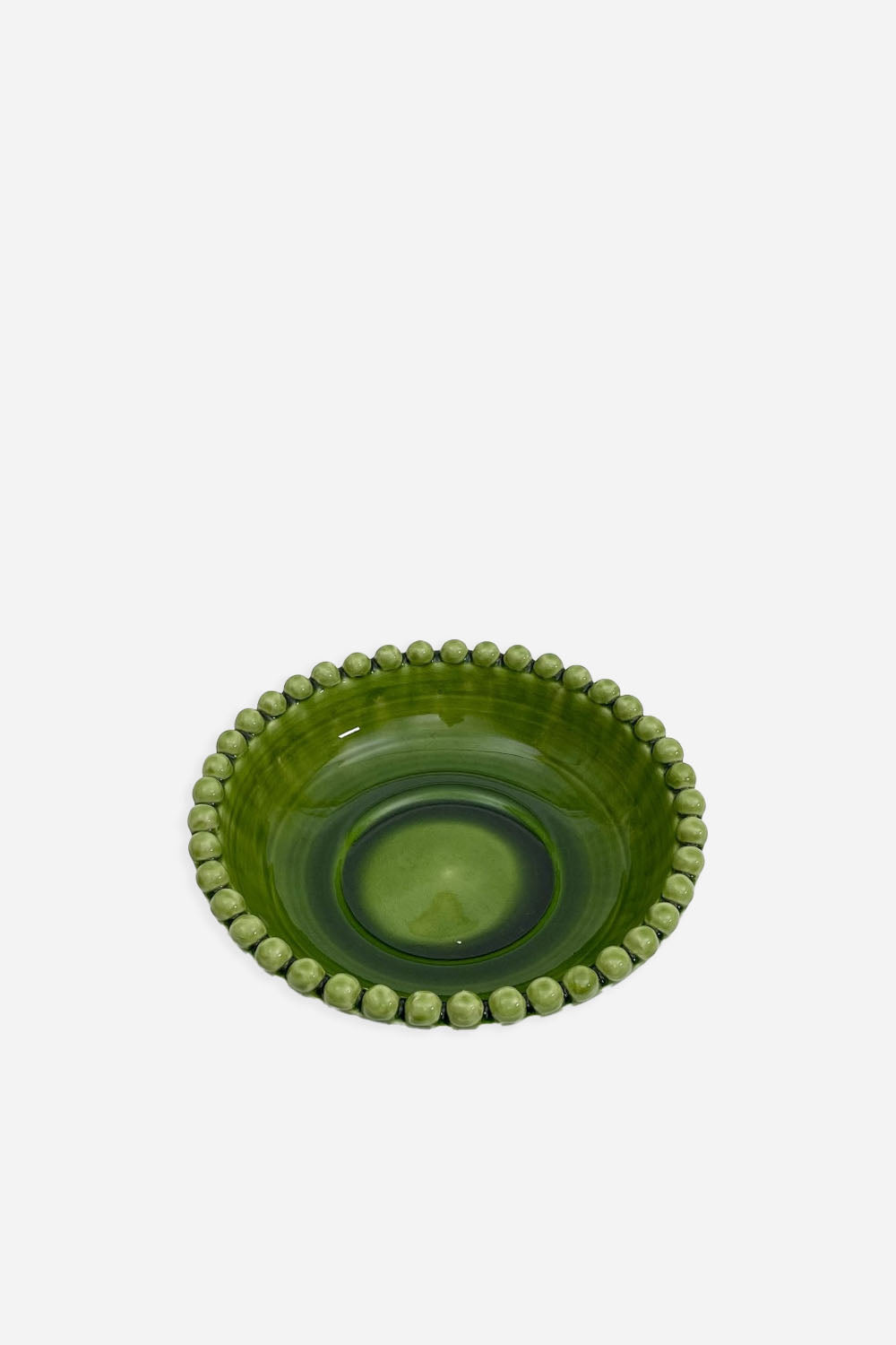 pearl bobble dish green med