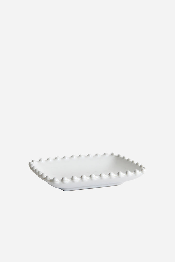 Pearl White Soap Dish