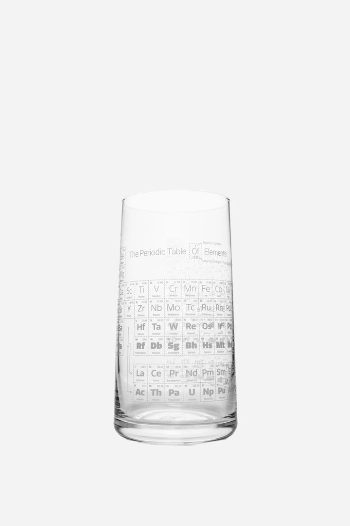 Periodic Table Drinking Glass