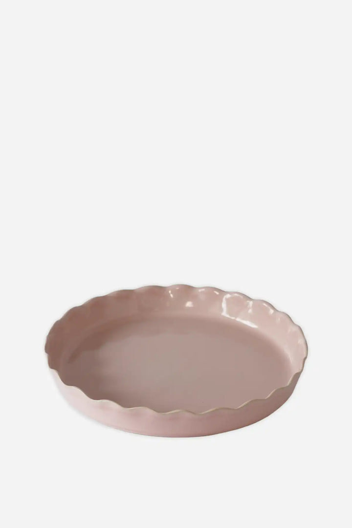 Pie Dish 32 / Rose Fondant